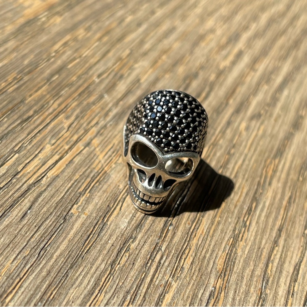 Sterling silver skull ring by Thomas Sabo Size 54